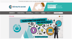 Desktop Screenshot of haute-savoie.cci.fr